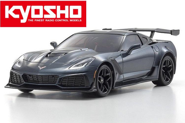 Kyosho ASC MR-03W-MM Chevrolet Corvette ZR1 Shadow Gray Metallic Mini-