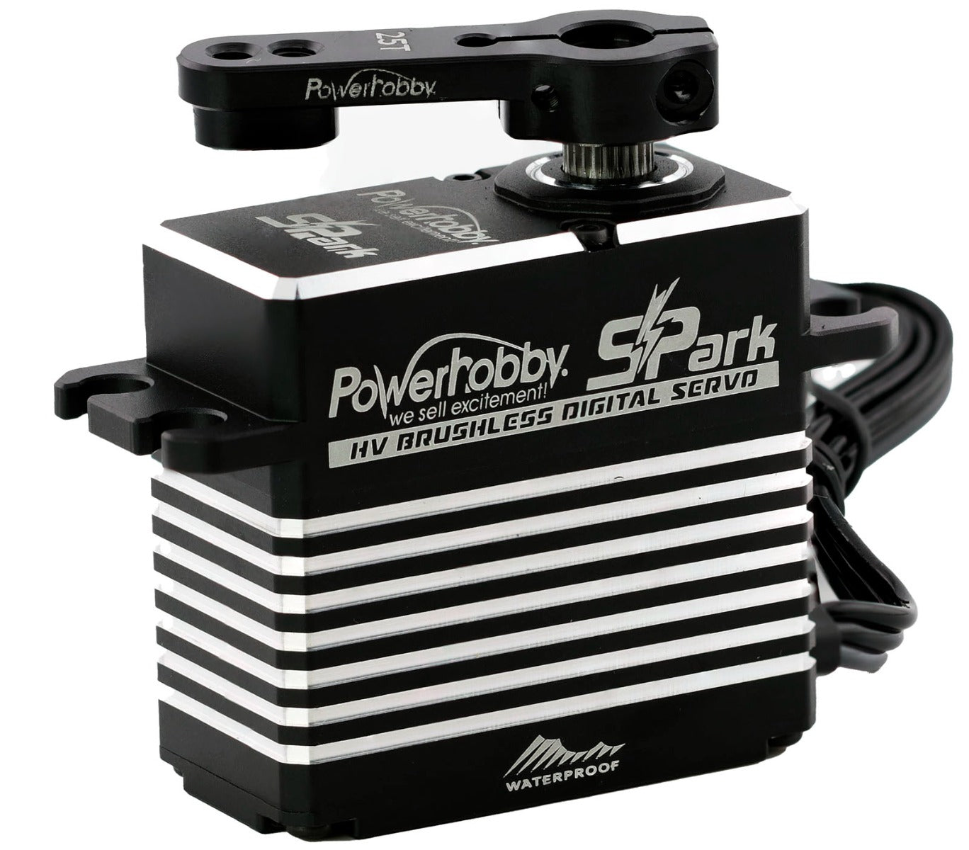 Powerhobby Spark Hv Waterproof Brushless Steel Gear Servo Aluminum Case Powerhobby