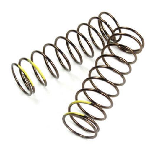Tekno RC LF Shock Spring Set (Front 1.6×9.7 4.47lb/in, 75mm, Yellow) E