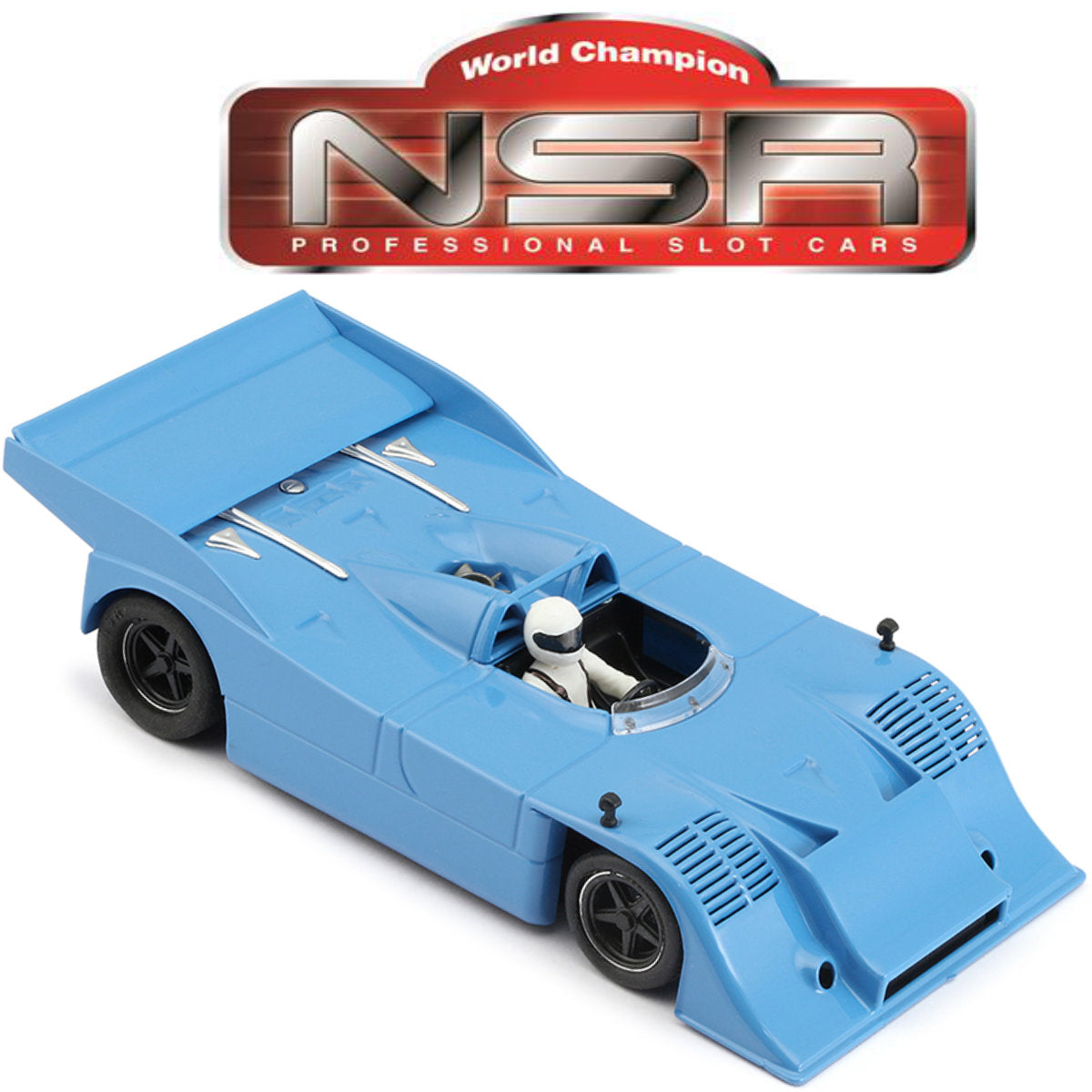 NSR Porsche 917/10K Test Car Blue 1/32 Slot Car 0178 for Slot.it Revoslot