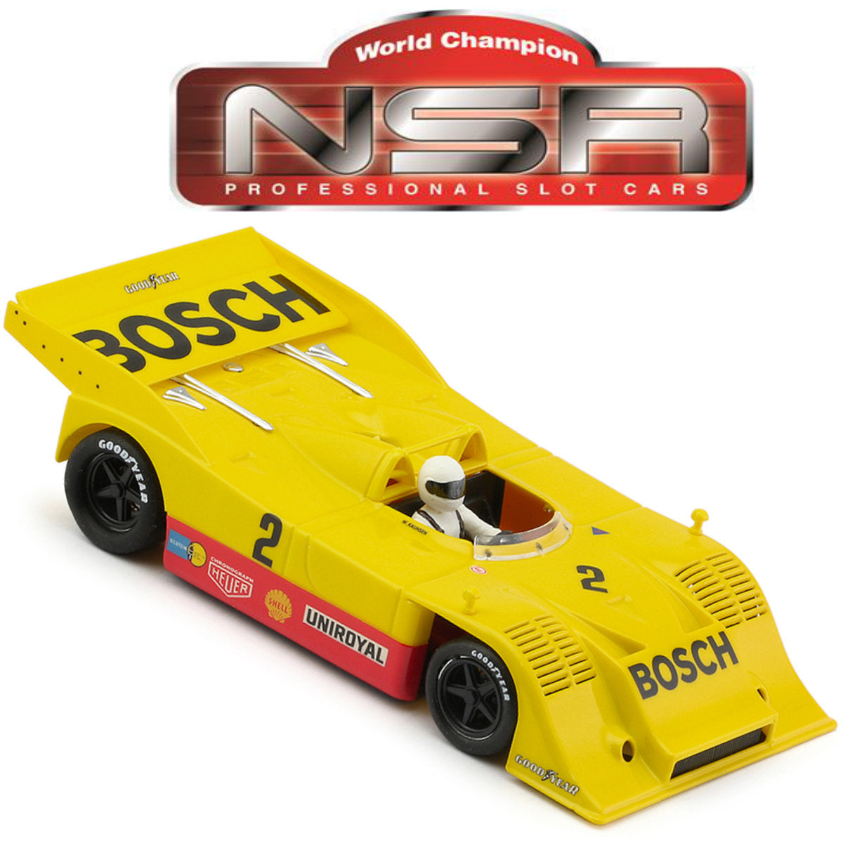 NSR Porsche 917/10K Bosch Nurburgring Interserie 1973 Winner 1/32 Slot Car 0185