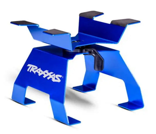 Traxxas 8797 - Blue Aluminum X-Truck Stand For X-Maxx & XRT