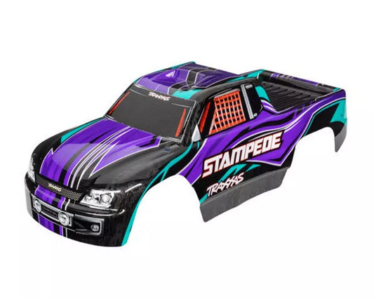 Traxxas 3651P - Painted Purple Body: Stampede, Stampede VXL