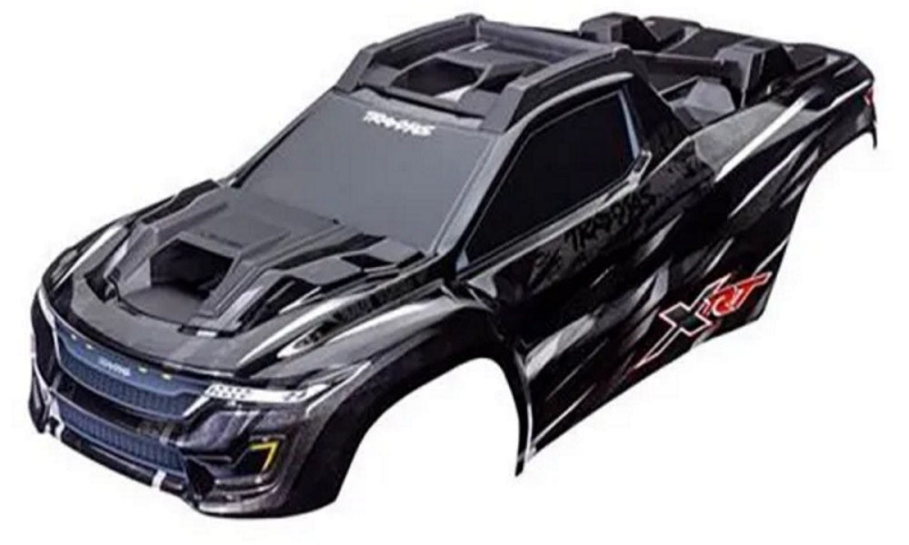 Traxxas 7840 - Body Black Assembled For XRT