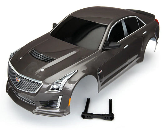 Traxxas Body Cadillac CTS-V Silver (Painted Decals Applied) 4-Tec 2.0