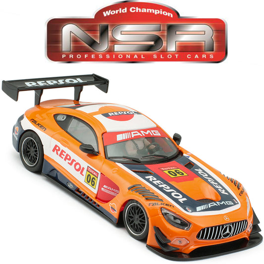 NSR Mercedes-AMG GT3 #6 Repsol 1/32 Slot Car 0206SW for Scalextric Slot.it