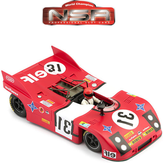 NSR Porsche 908/3 #31 Le Mans 1974 Ecurie Tibidabo 1/32 Slot Car 0233