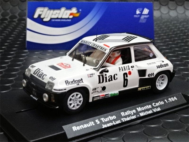 Fly 037102 Renault 5 Turbo Rally Monte Carlo 1984 1/32 Slot Car