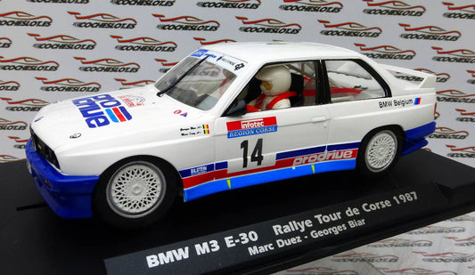 Fly 038102 BMW M3 E30 Rallye Tour de Corse 1987 1/32 Slot Car