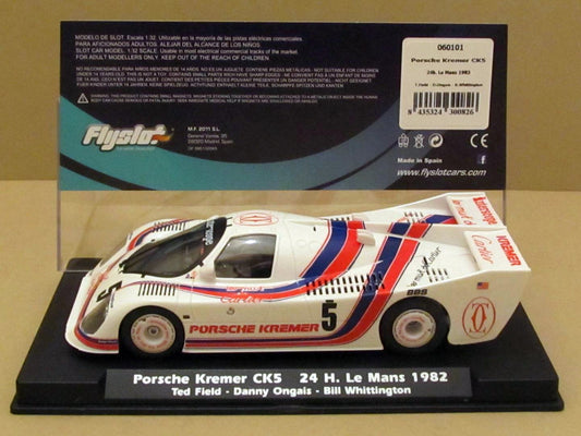 Fly 060101 Porsche Kremer CK5 No5 24 Hour Le Mans 1982 1/32 Slot Car