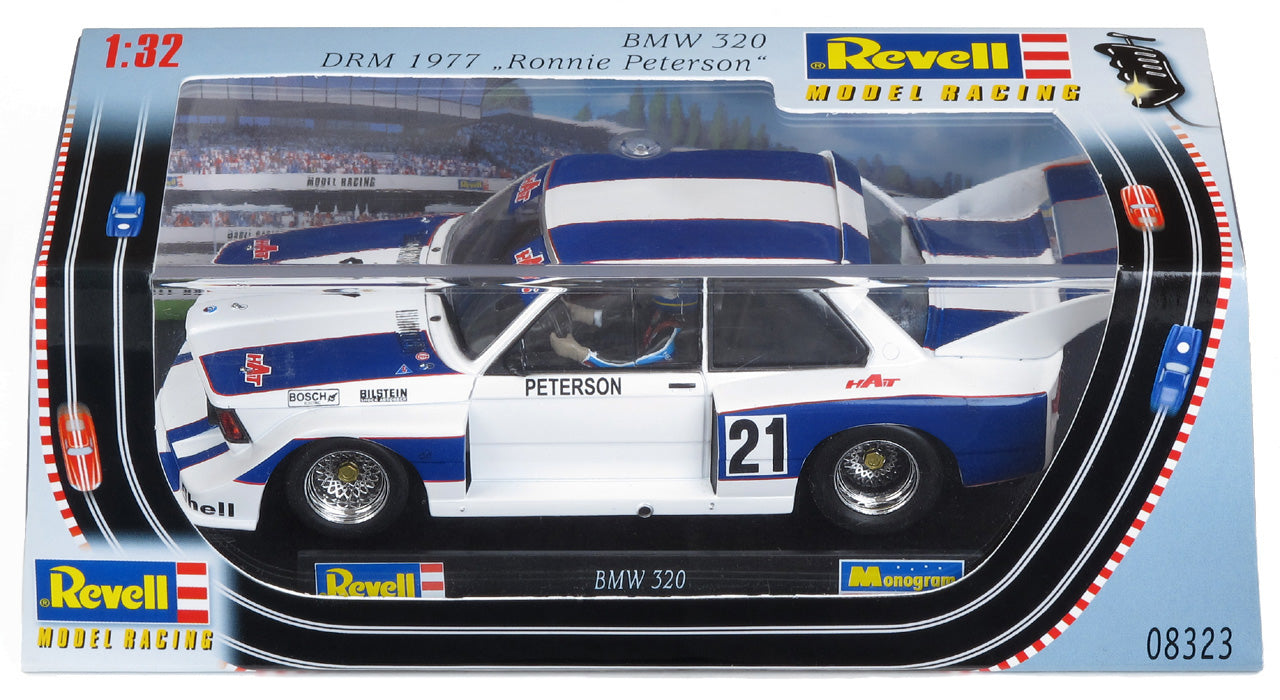 Revell Monogram BMW 320 DRM 1977 Ronnie Peterson 1/32 Slot Car 08323