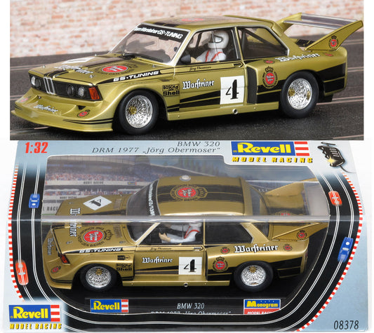 Revell Monogram BMW 320 DRM 1977 Jörg Obermoser 1/32 Slot Car 08378