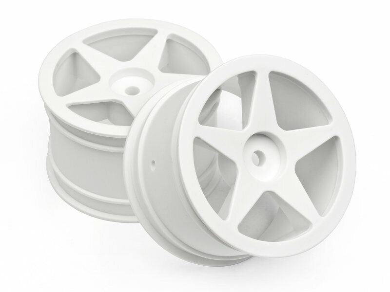 HPI 100868 Ultra 5 Wheel White 2.2in 60x38mm 2pcs - PowerHobby