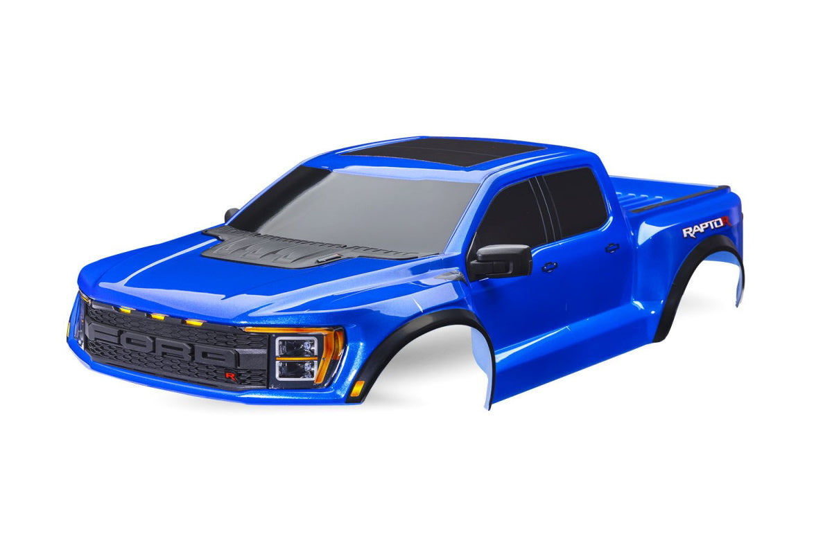 Traxxas 10112-BLUE Body Ford Raptor R Complete - Blue
