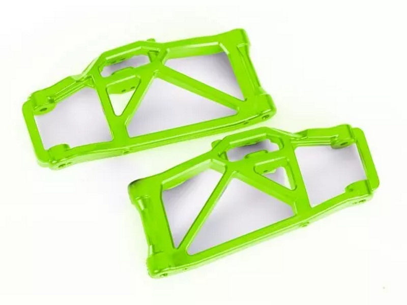 Suspension arms, lower, Green (left and right, front or rear) (2) For Maxx Slash
