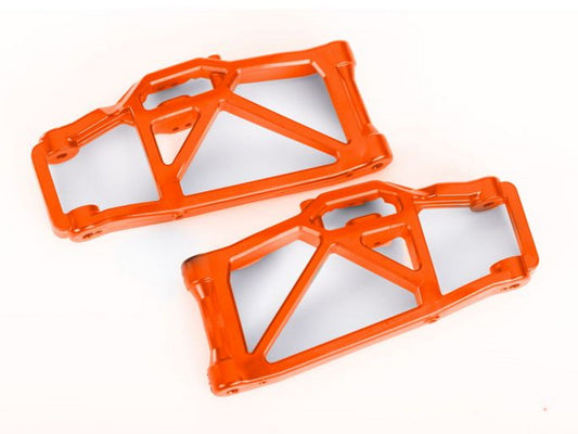 Suspension arms, lower, Orange (left and right, front or rear) (2) For Maxx Slash
