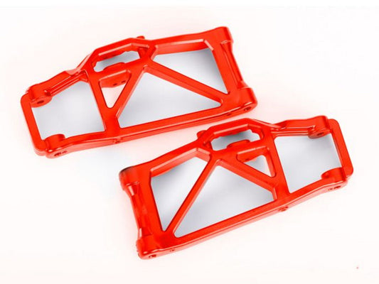 Suspension arms, lower, Red (left and right, front or rear) (2) For Maxx Slash