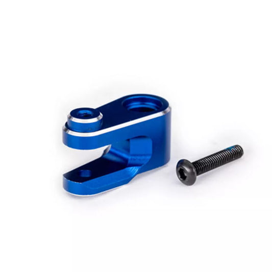 Traxxas 10247-BLUE Aluminum Anodized Blue Servo Horn For Maxx Slash