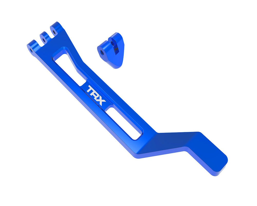 Traxxas 10726-BLUE Aluminum Battery Hold-Down Post Bracket For Mini Maxx