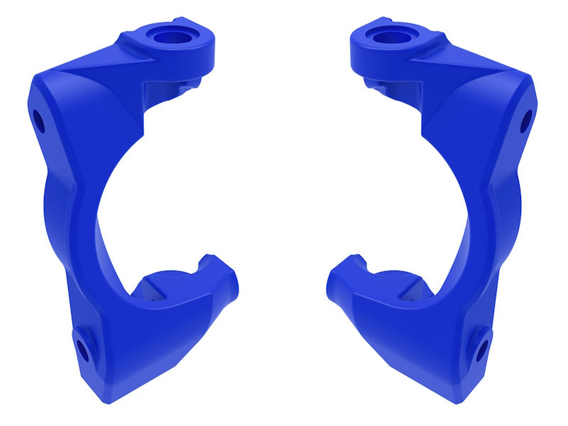 Traxxas 10732-BLUE Left and Right Caster blocks (c-hubs) Blue fits Mini Maxx