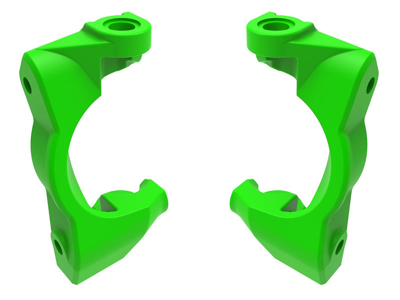 Traxxas 10732-GRN Left and Right Caster blocks (c-hubs) Green fits Mini Maxx