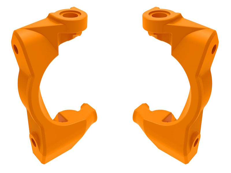 Traxxas 10732-ORNG Left and Right Caster blocks (c-hubs) Orange fits Mini Maxx