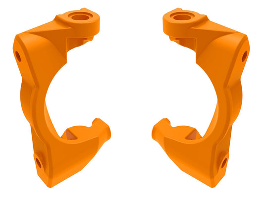 Traxxas 10732-ORNG Left and Right Caster blocks (c-hubs) Orange fits Mini Maxx