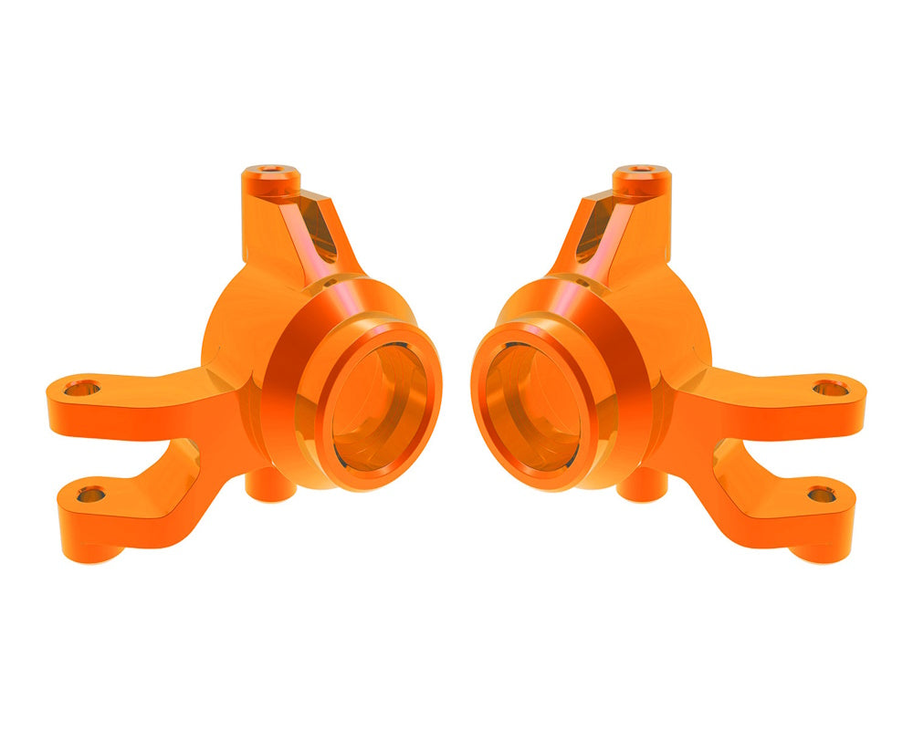 Traxxas 10734-ORNG Orange Aluminum Left and Right Steering Blocks fits Mini Maxx