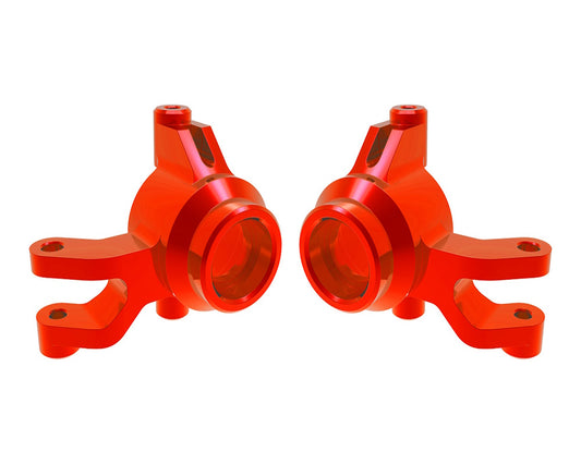 Traxxas 10734-RED Red Aluminum Left and Right Steering Blocks fits Mini Maxx