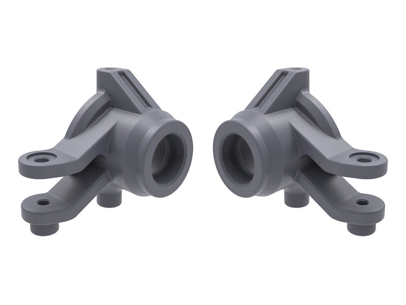 Traxxas 10736-GRAY Steering Blocks Left and Right (Gray) fits Mini Maxx