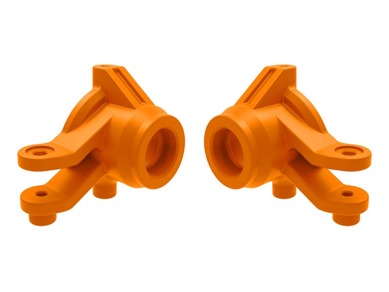 Traxxas 10736-ORNG Steering Blocks Left and Right (Orange) fits Mini Maxx