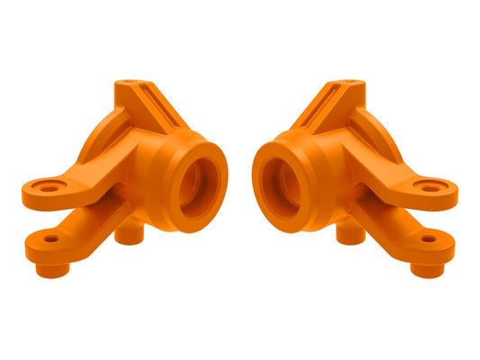 Traxxas 10736-ORNG Steering Blocks Left and Right (Orange) fits Mini Maxx