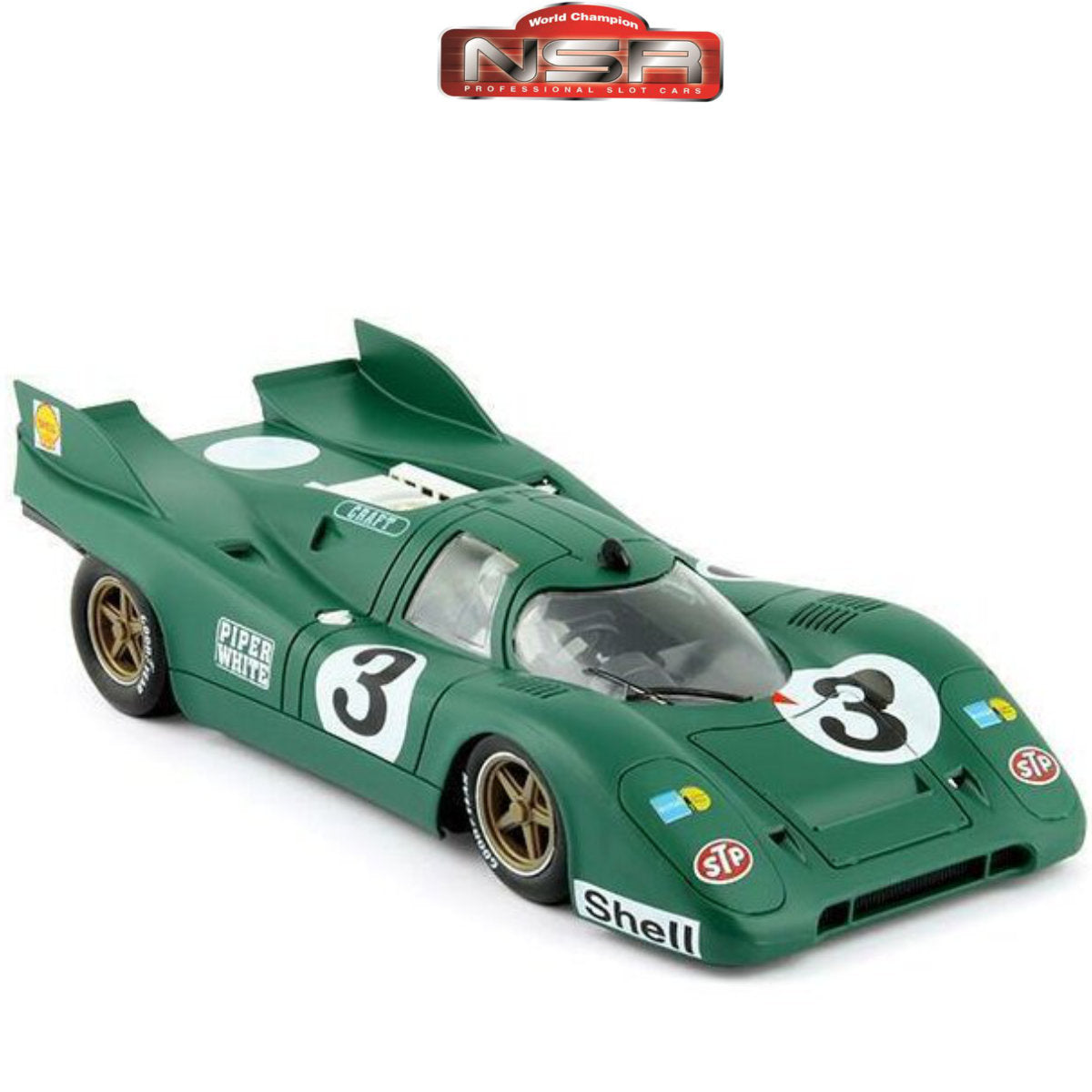 NSR Porsche 917k Piper Interserie Nürburgring 1972 1/32 Slot Car 1179 Limited Edition