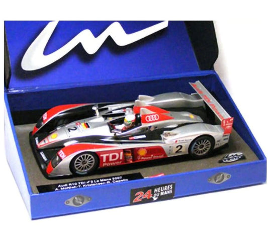 Le Mans Miniatures Audi R10 TDI #2 24h LeMans 2007 1/32 Slot Car 132021/2M for Slot.it