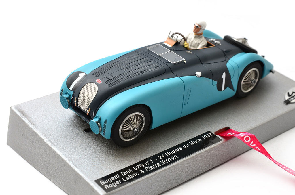 Le Mans Miniatures Bugatti Tank 57G #1 Le Mans 1937 1/32 Slot Car for Slot.it Scalextric