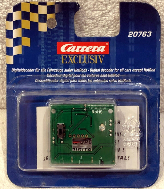 Carrera 26763 Exclusiv Digital Decoder Chip  1/24 Slot Car except HotRod