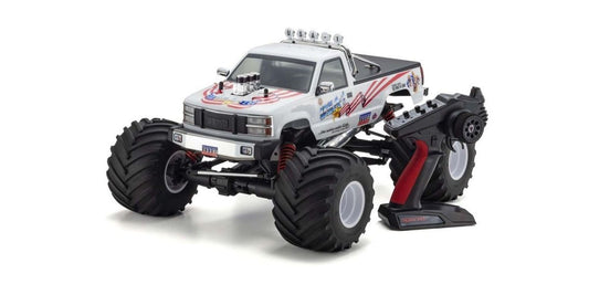 Kyosho 33155D 1/8 Scale .25 Engine Powered Monster Truck USA-1 Nitro Readyset