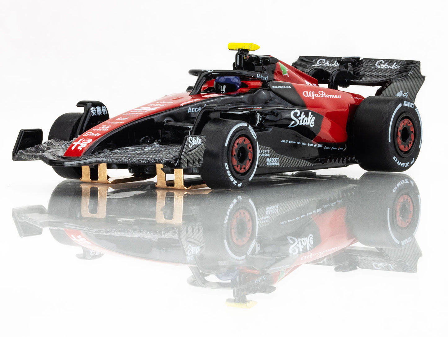 AFX 22084 2023 Alfa Romeo F1 Valterri Bottas #24 HO Slot Car Formula 1 AFX22084 - PowerHobby