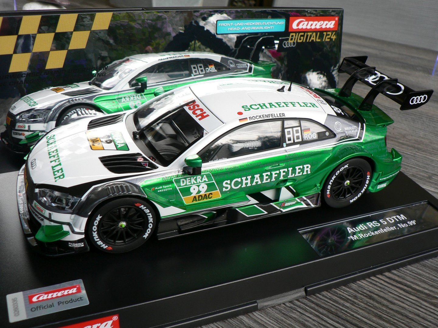 Carrera 23900 Digital Audi R5 DTM M Rockenfeller 1/24 Scale Slot Car