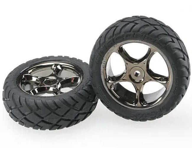 Traxxas TRA2479A Bandit Front Tracer Wheels and Anaconda Tires - PowerHobby