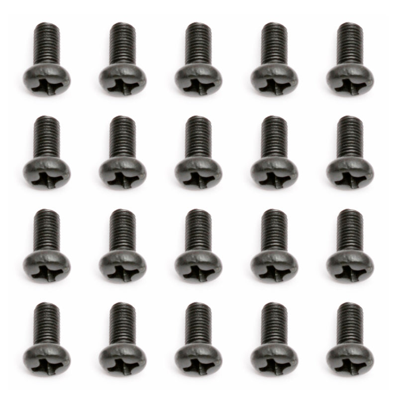 Team Associated 25181 3x10mm Button Head Phillips Screw (20)