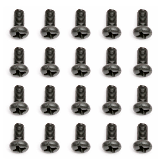 Team Associated 25181 3x10mm Button Head Phillips Screw (20)