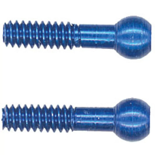 Associated 31058 Roll Bar Ball Studs Blue: TC4