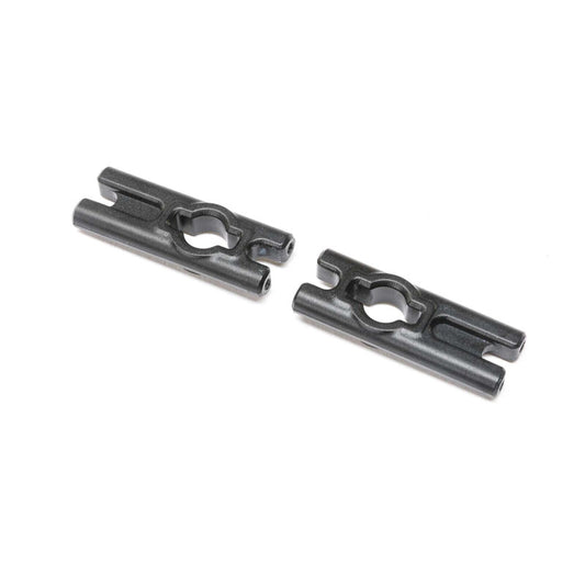 Losi LOS311014 Aluminum Body Mount Cross Bar, Black: Mini LMT (2) - PowerHobby