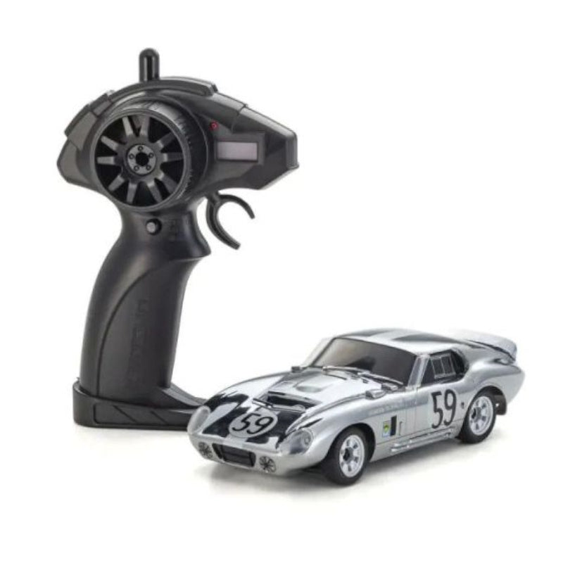 Kyosho 66611C 1/28 First Mini-Z Chrome Shelby Cobra Daytona