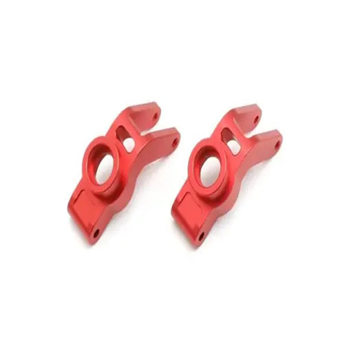 Kyosho KBW007 KB10 HD Aluminum Rear Hub Carriers (Red) (2)