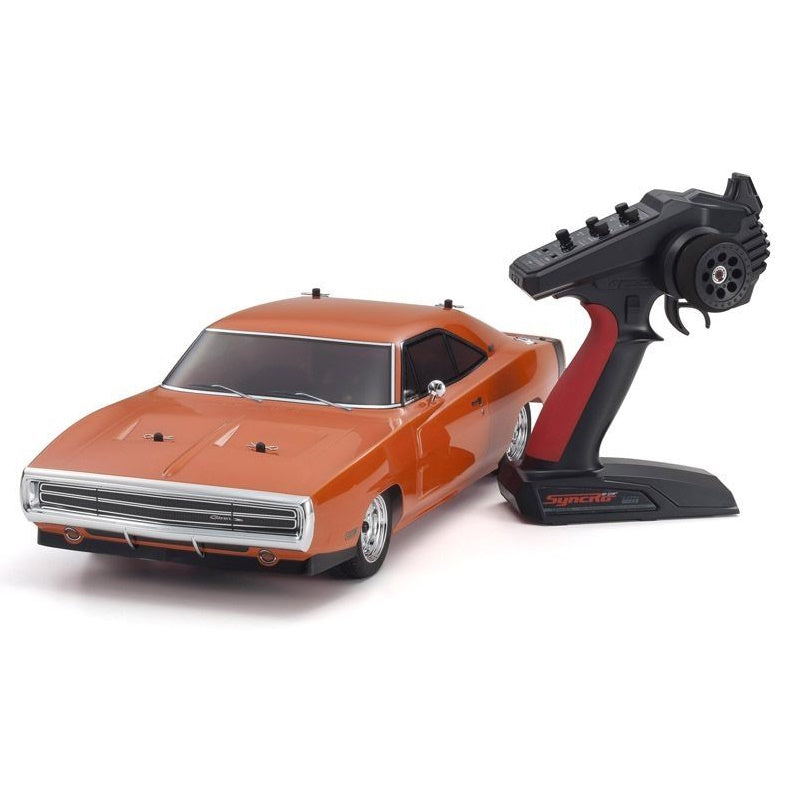 Kyosho 34417T1C 1/10 4WD FAZER Mk2 FZ02L Readyset Dodge Charger 1970 Hemi Orange