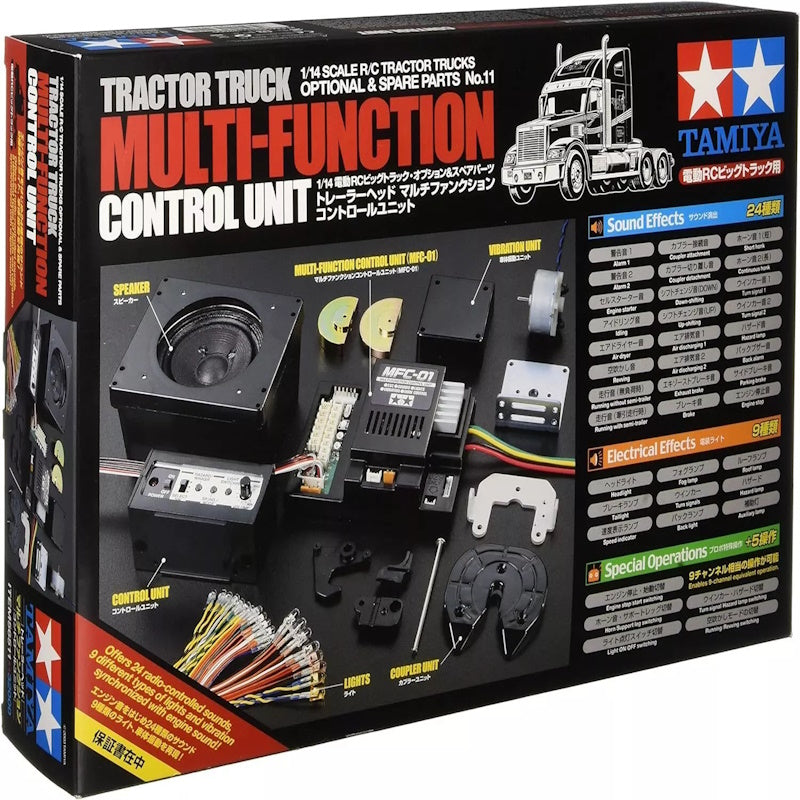 Tamiya TAM56511 - 1/14 Semi Truck Multi-Function Unit (56511)