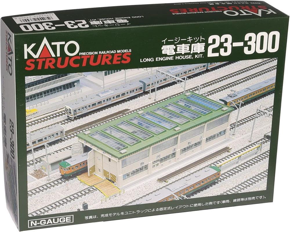 Kato 23-300 N Scale Long Engine House Kit UniTrack