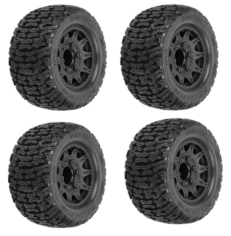 Pro-Line 10239-10 Bonesaw 2.8" All-Terrain Truck Tires Mounted (4)